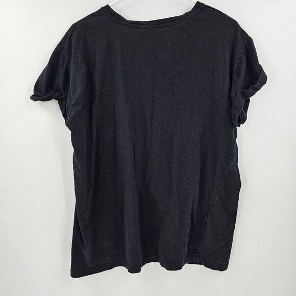 H&M Classic Black T-Shirt large oversized - Picture 2 of 3